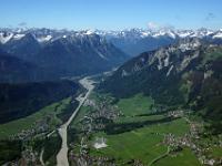 Lechtal bei Reutte mit Lechtaler und Ötztaler Alpen